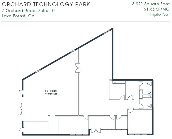 1-13 Orchard Rd, Lake Forest, CA for lease Floor Plan- Image 1 of 1