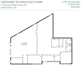 1-13 Orchard Rd, Lake Forest, CA for lease Floor Plan- Image 1 of 1