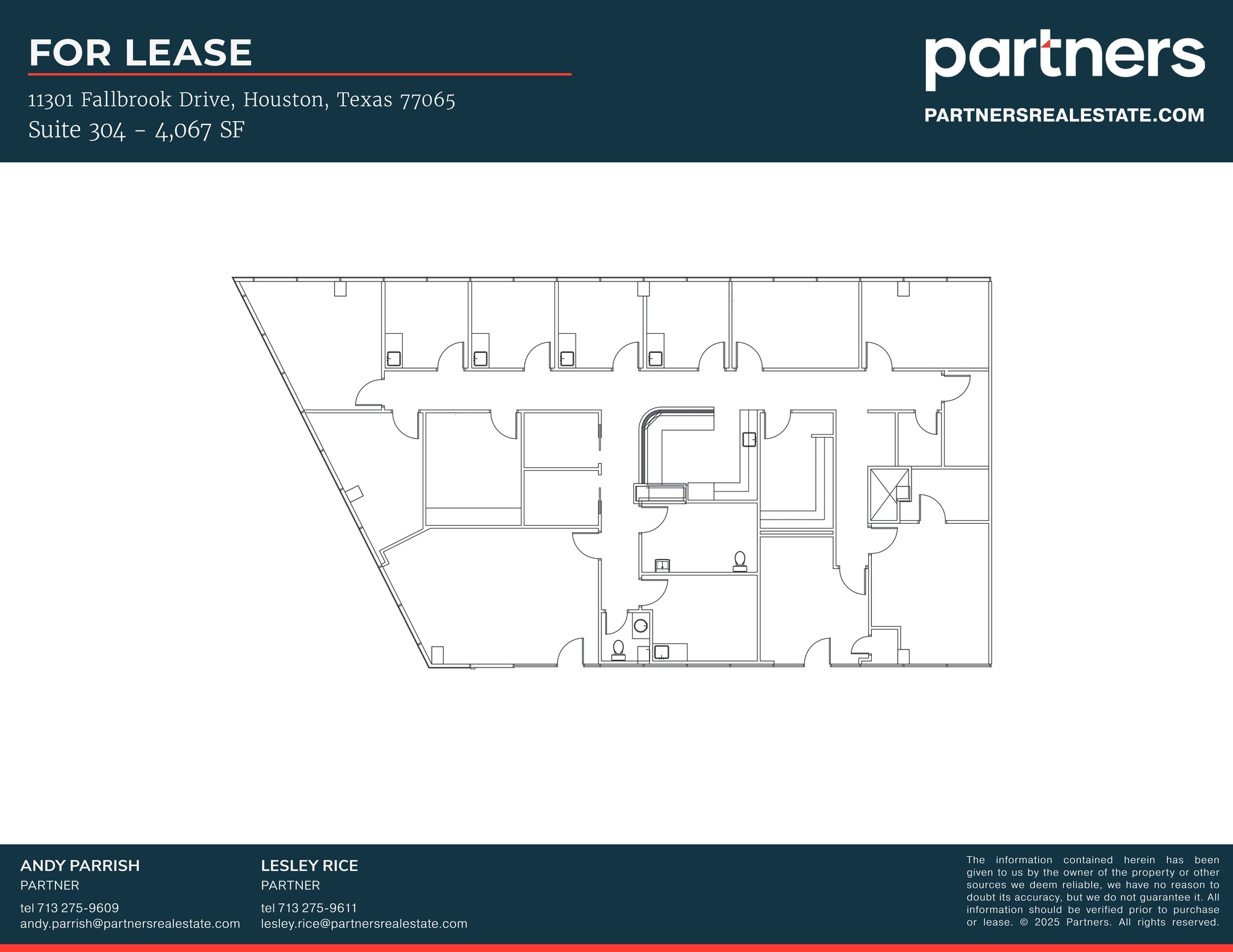 11301 Fallbrook Dr, Houston, TX for lease Site Plan- Image 1 of 1