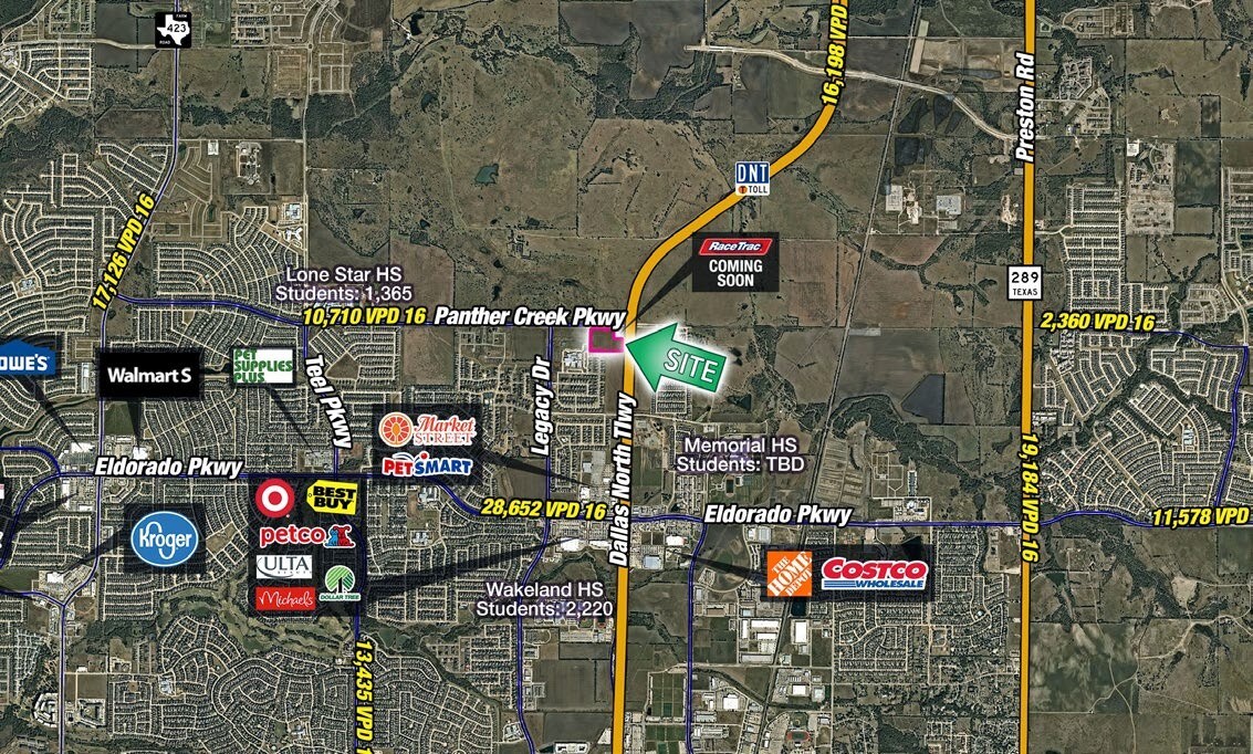 Panther Creek Pky & Dallas North Tollway, Frisco, TX 75033