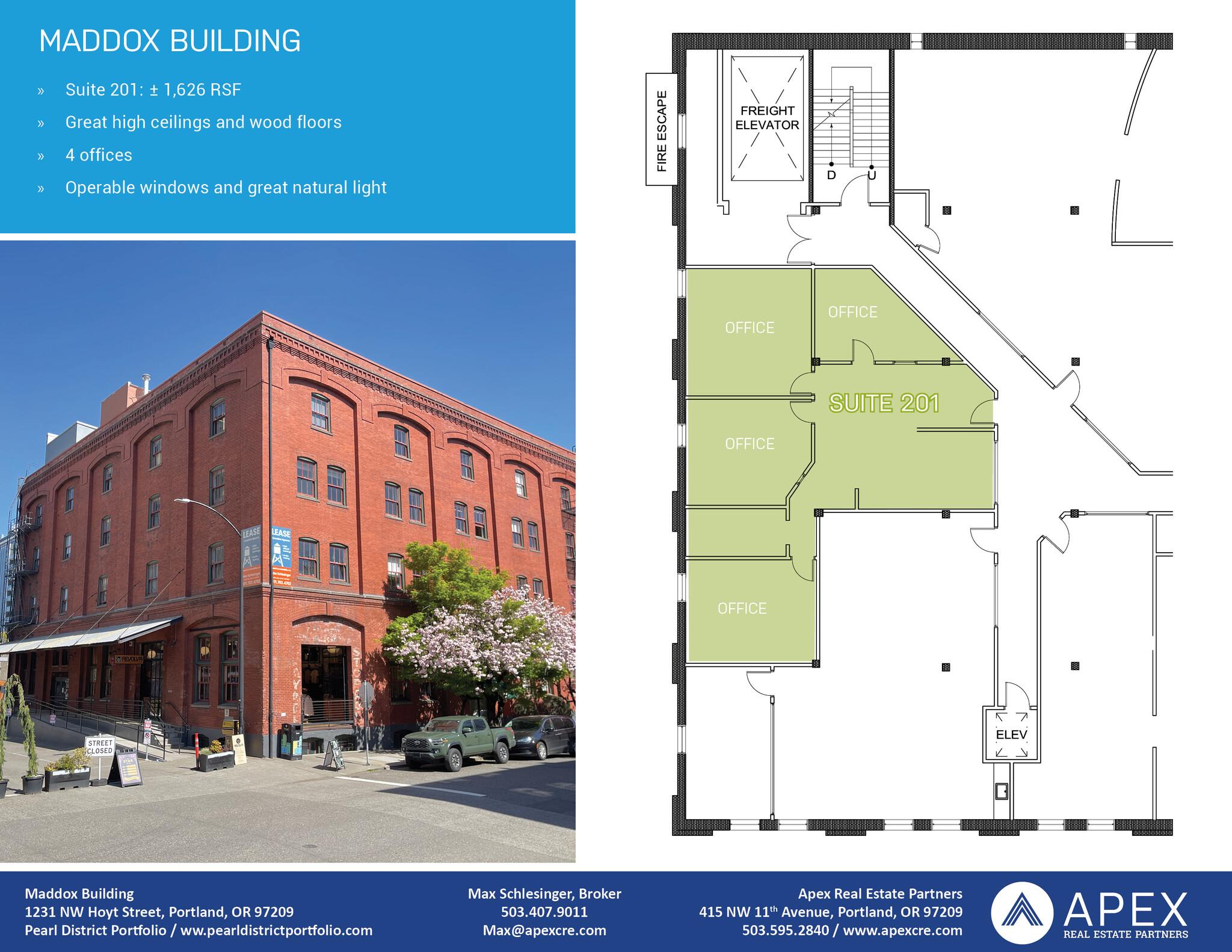 1231 NW Hoyt St, Portland, OR for lease Floor Plan- Image 1 of 1