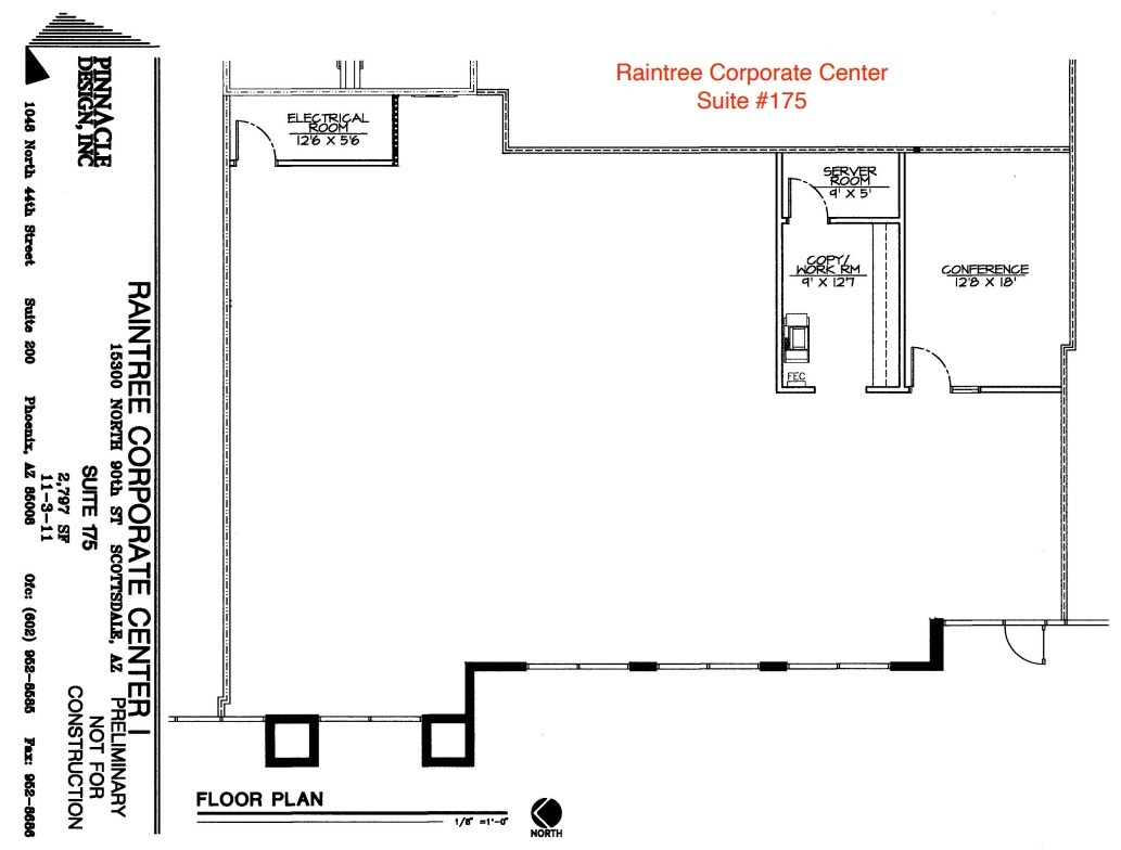 15300 N 90th St, Scottsdale, AZ for lease Floor Plan- Image 1 of 1