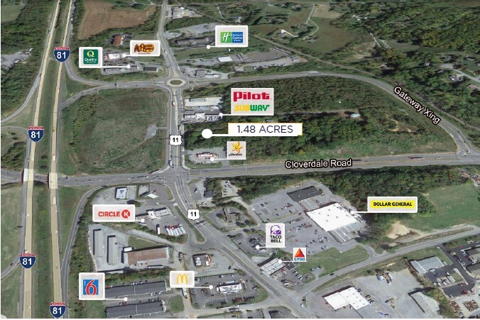 Lee Hwy, Troutville, VA for sale - Building Photo - Image 1 of 3