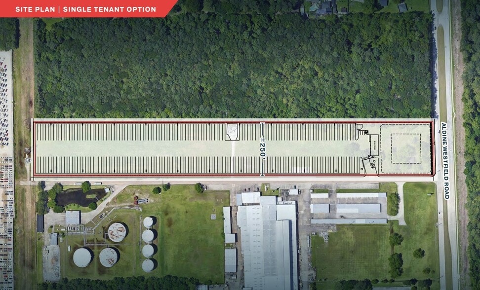 17627 Aldine Westfield Rd, Houston, TX for lease - Site Plan - Image 3 of 4