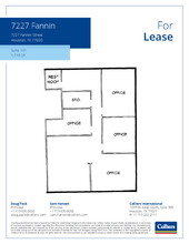 7227 Fannin St, Houston, TX for lease Floor Plan- Image 1 of 1