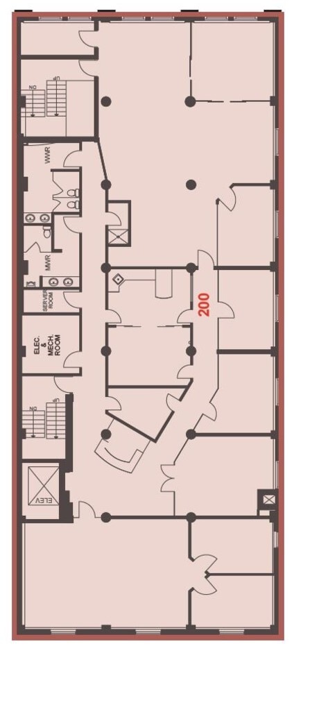 809 10th Av SW, Calgary, AB for lease Floor Plan- Image 1 of 1