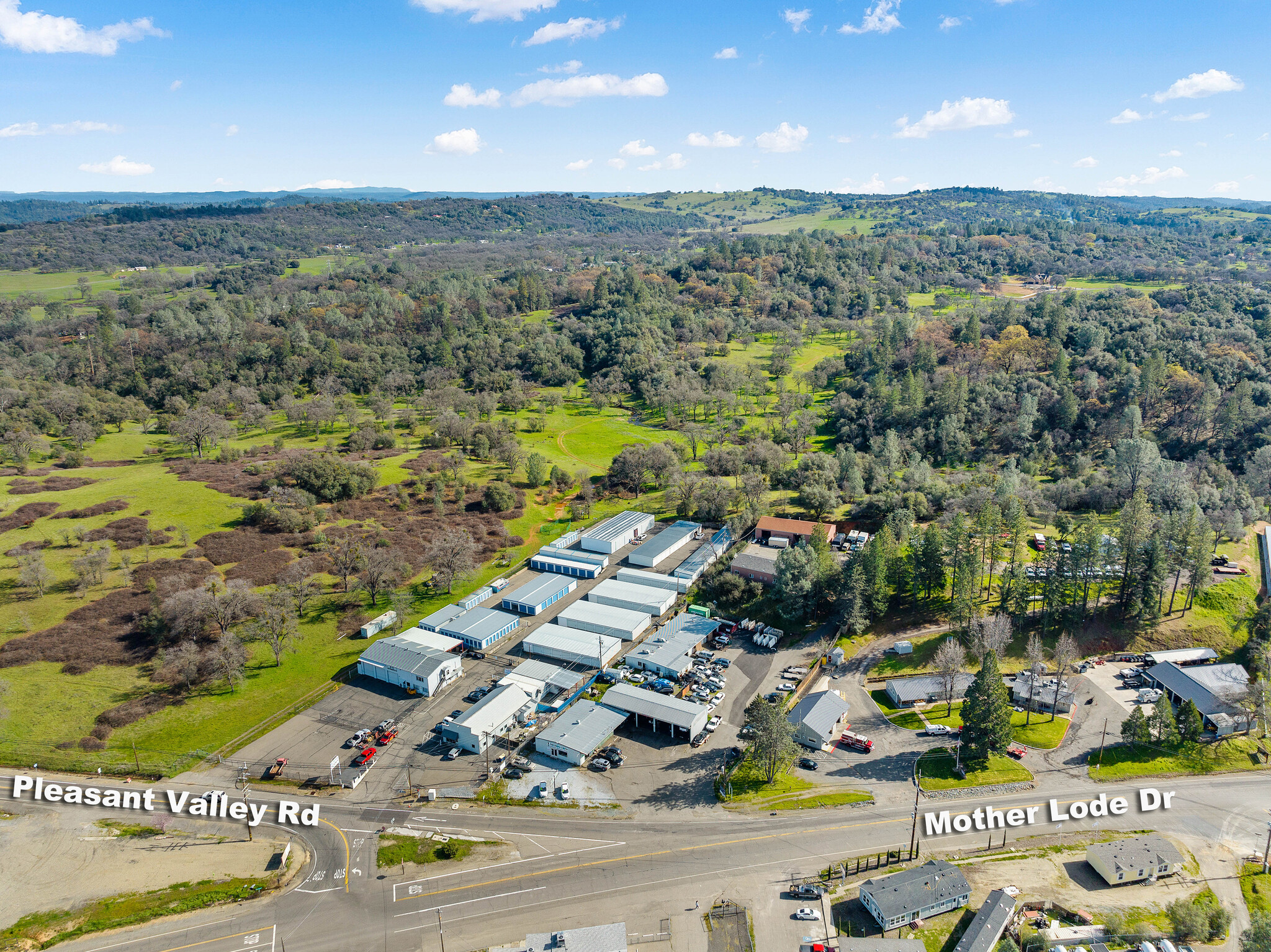 5694 Mother Lode Dr, Placerville, CA for lease Aerial- Image 1 of 9