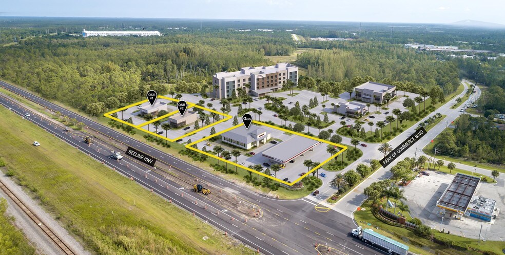 15519 Beeline Hwy, Jupiter, FL for lease - Beeline Commons Rendering - Image 1 of 6