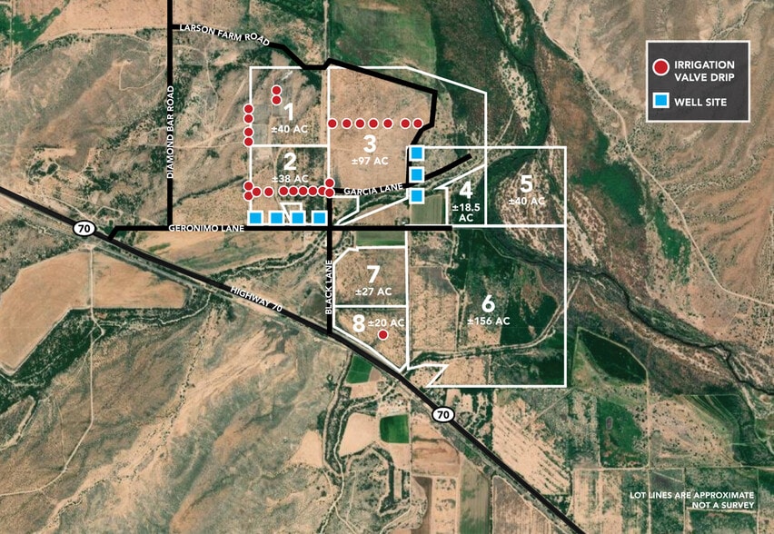 Diamond Bar Rd & Geronimo Ln, Fort Thomas, AZ for sale - Building Photo - Image 2 of 12