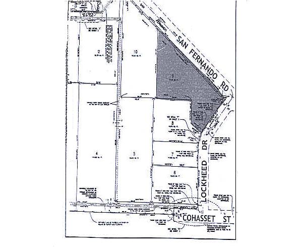 7545 N San Fernando Rd, Burbank, CA for lease - Plat Map - Image 2 of 23