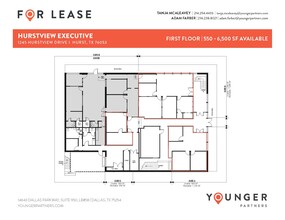 1245 Hurstview Dr, Hurst, TX for lease Floor Plan- Image 1 of 1