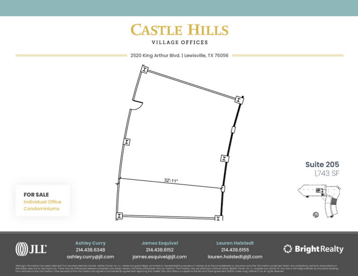 2520 King Arthur Blvd, Lewisville, TX 75056 - Unit 205 -  - Floor Plan - Image 1 of 1