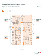 1275 Highway 54 W, Fayetteville, GA for lease Floor Plan- Image 1 of 1