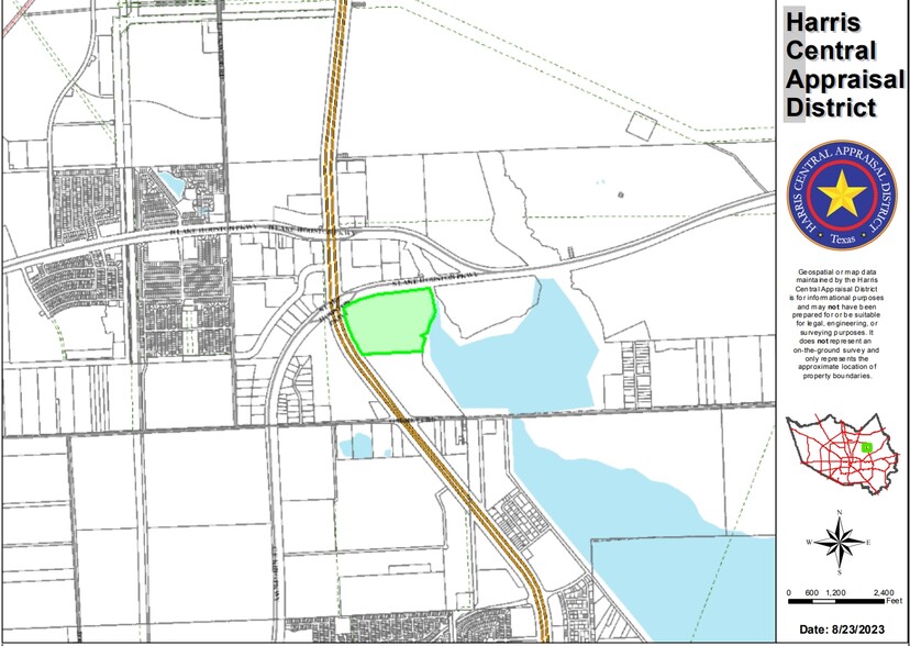 Lake Houston Pky, Houston, TX for sale - Plat Map - Image 2 of 2