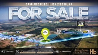 More details for 3750 Moore Rd., Jonesboro, AR - Land for Sale