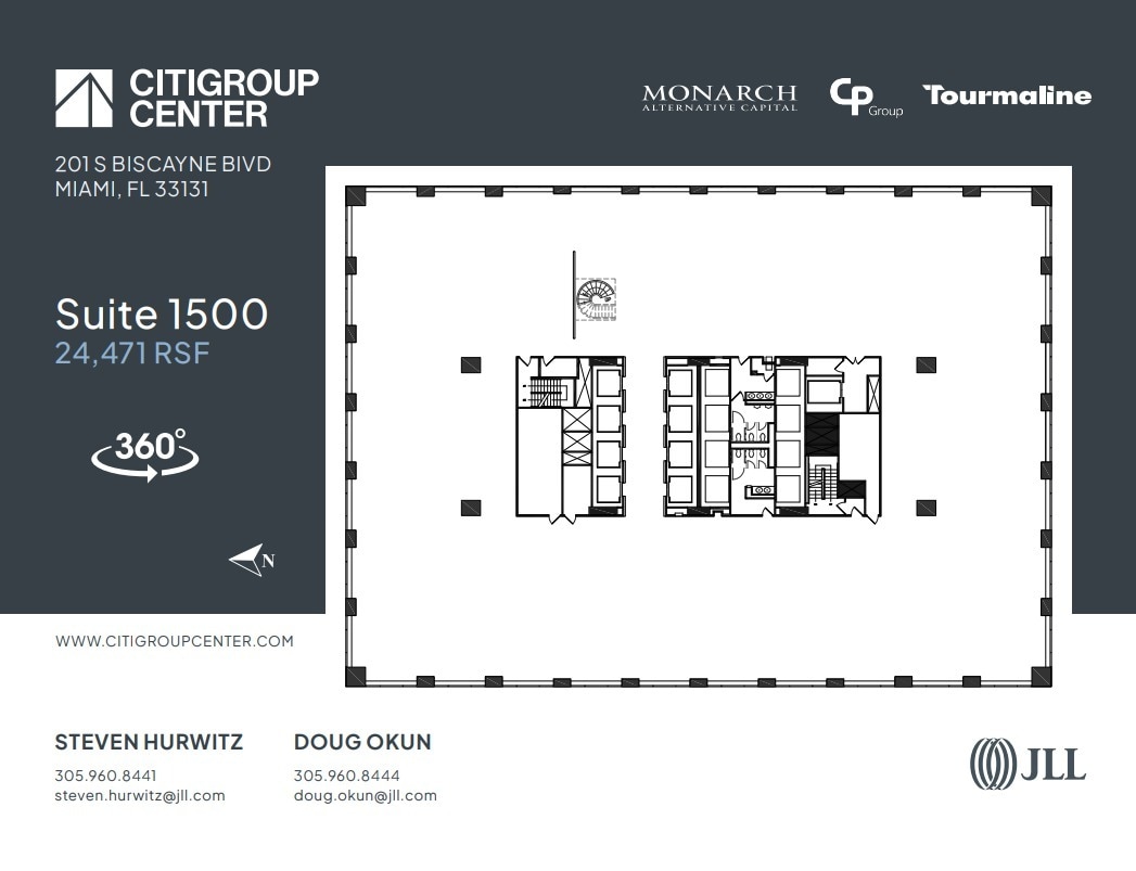 201 S Biscayne Blvd, Miami, FL for lease Floor Plan- Image 1 of 10
