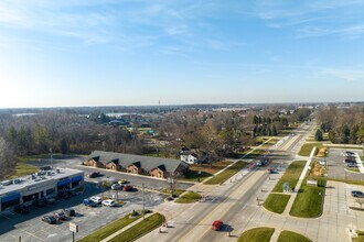 16638-16664 Fifteen Mile Rd, Fraser, MI - aerial  map view