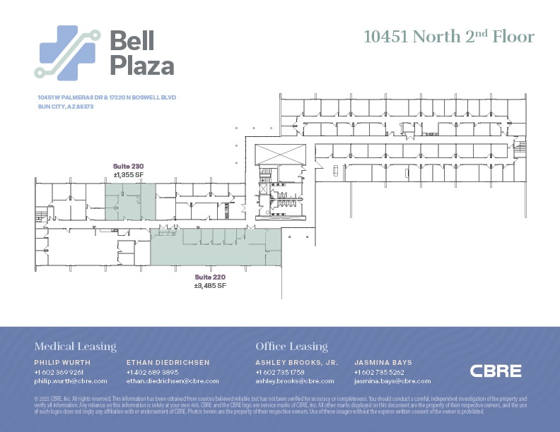 17220 N Boswell Blvd, Sun City, AZ for lease Floor Plan- Image 1 of 1