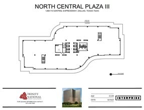 12801 N Central Expy, Dallas, TX for lease Floor Plan- Image 1 of 1