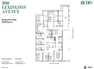 560 Lexington Ave, New York, NY for lease Floor Plan- Image 1 of 1