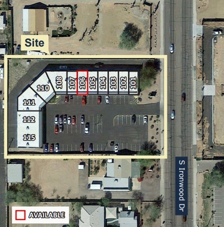 288/264 N Ironwood Dr, Apache Junction, AZ for lease - Site Plan - Image 2 of 4