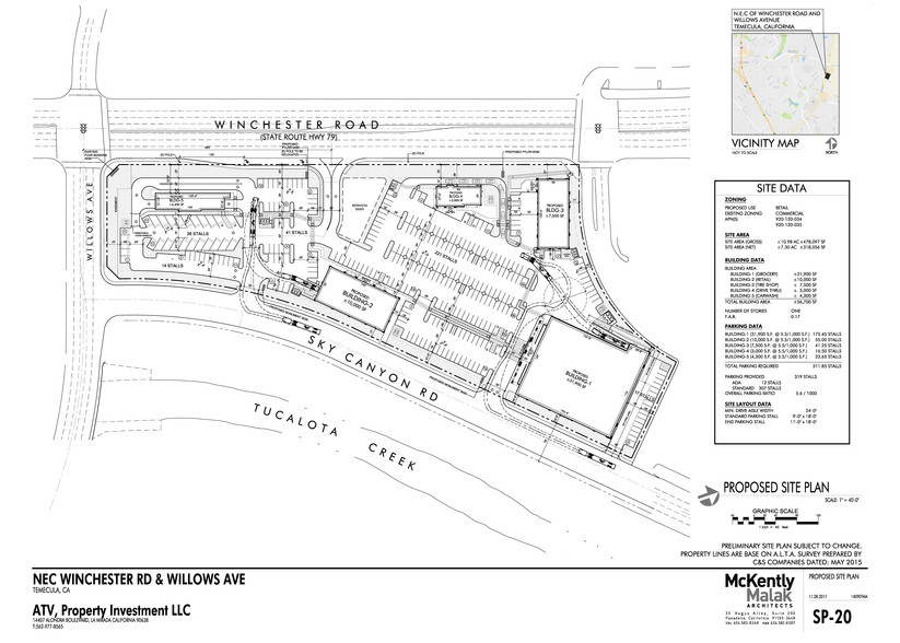 Winchester Rd & Willows Ave, Temecula, CA for lease - Site Plan - Image 3 of 8