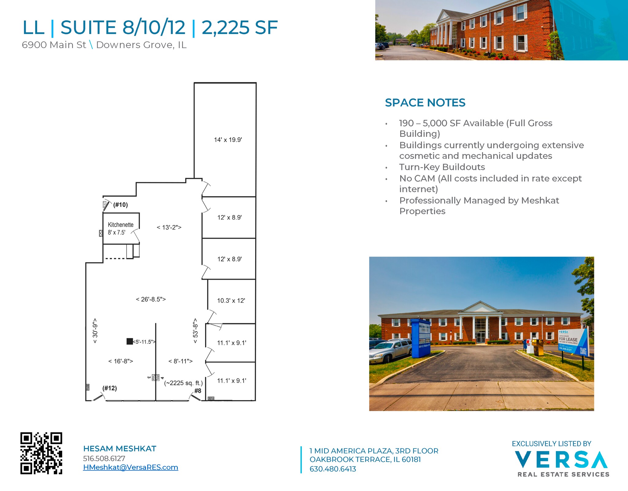 6912 Main St, Downers Grove, IL for lease Floor Plan- Image 1 of 1