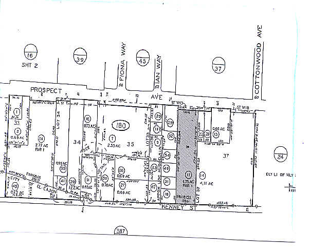 10227 Prospect Ave, Santee, CA for lease - Plat Map - Image 2 of 3