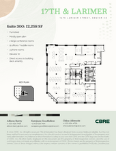 1675 Larimer St, Denver, CO for lease Floor Plan- Image 1 of 1