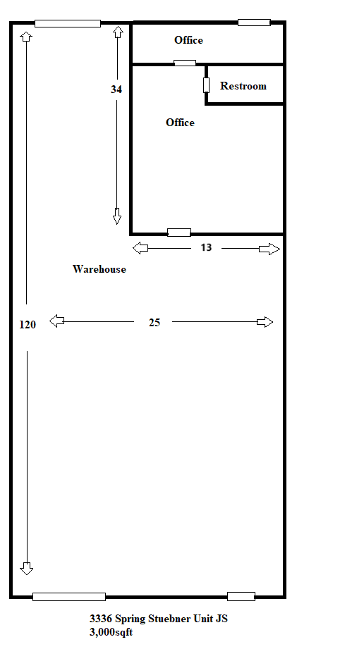 3336 Spring Stuebner Rd, Spring, TX for lease Floor Plan- Image 1 of 1