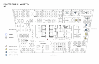 101 Marietta St NW, Atlanta, GA for lease Floor Plan- Image 1 of 10