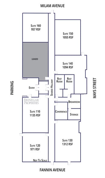 101 Fannin Ave, Round Rock, TX for lease - Floor Plan - Image 2 of 7