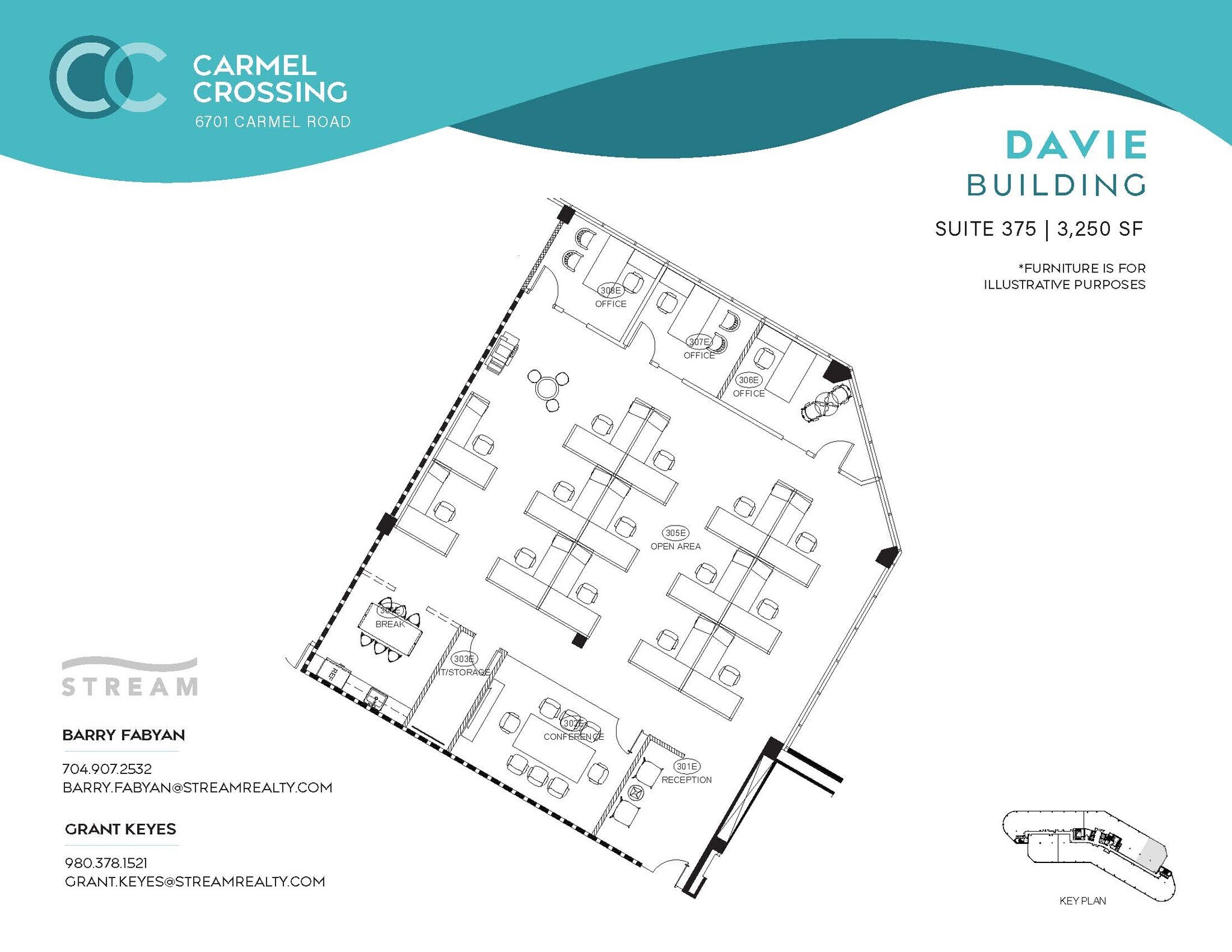 6701 Carmel Rd, Charlotte, NC for lease Floor Plan- Image 1 of 1