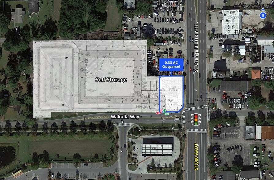 5698 S Orange Blossom Trl, Orlando, FL for lease - Site Plan - Image 1 of 2