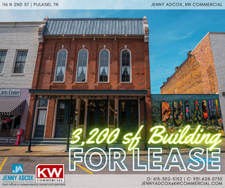 More details for 116 N 2nd St, Pulaski, TN - Office/Retail for Lease