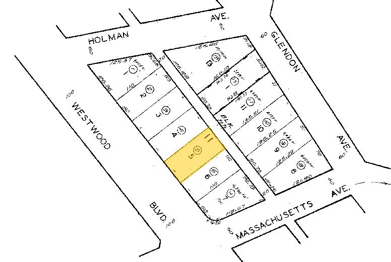 1642 Westwood Blvd, Los Angeles, CA for sale - Plat Map - Image 2 of 18