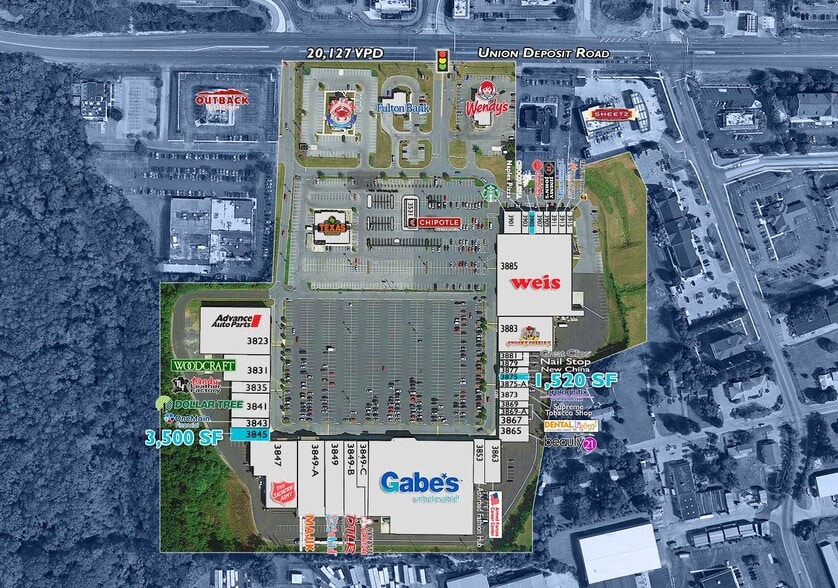 3819-3887 Union Deposit Rd, Harrisburg, PA for lease - Building Photo - Image 2 of 17