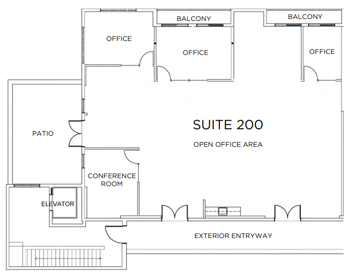 55 Shaver St, San Rafael, CA for lease Floor Plan- Image 1 of 1