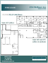 1524 McHenry Ave, Modesto, CA for lease Floor Plan- Image 1 of 1