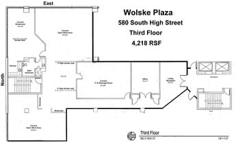 580 S High St, Columbus, OH for lease Floor Plan- Image 1 of 15