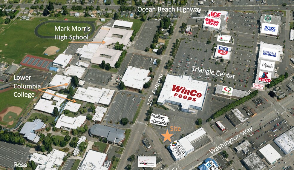 1228 Washington Way, Longview, WA for sale - Building Photo - Image 1 of 1