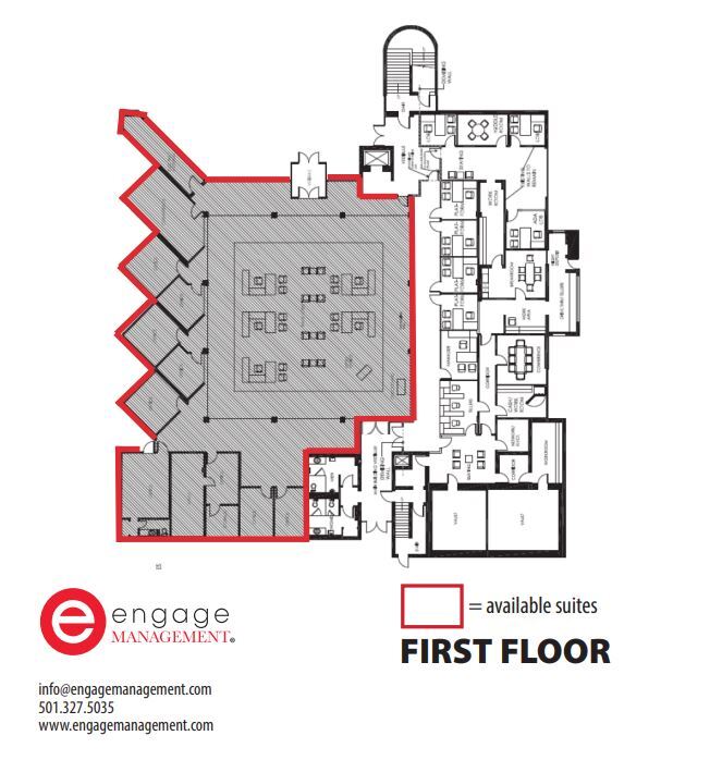 1023 Main St, Conway, AR for lease Floor Plan- Image 1 of 1