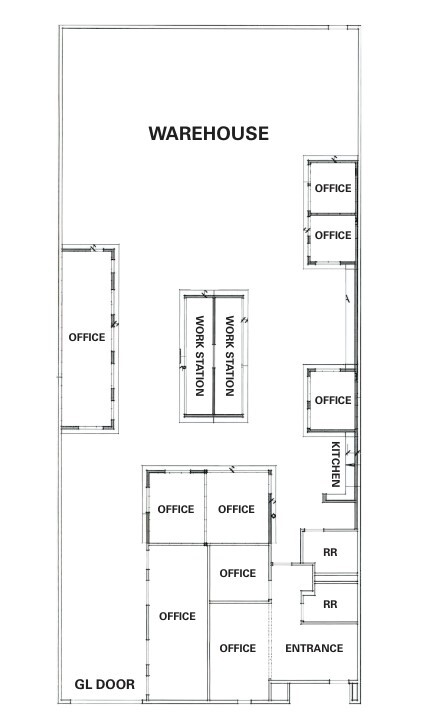 7107-7139 Telegraph Rd, Montebello, CA 90640 - Unit 7127 -  - Floor Plan - Image 1 of 1