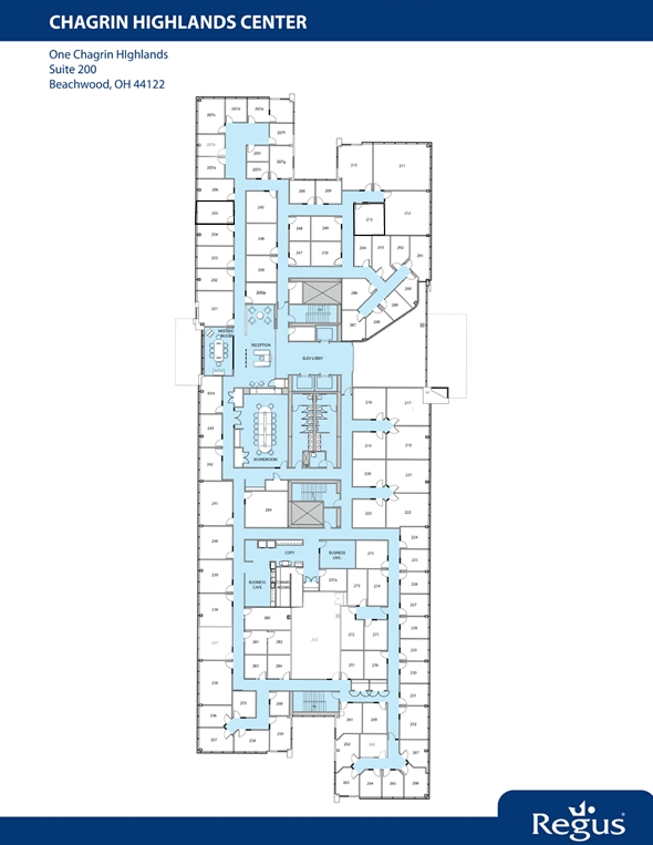 2000 Auburn Dr, Beachwood, OH for lease Floor Plan- Image 1 of 1