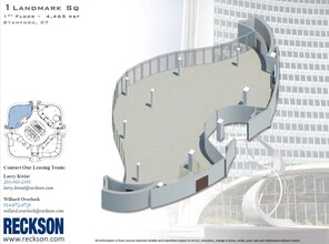 1 Landmark Sq, Stamford, CT for lease Floor Plan- Image 2 of 9