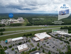 Stadium Trace Pkwy, Hoover, AL - AERIAL  map view