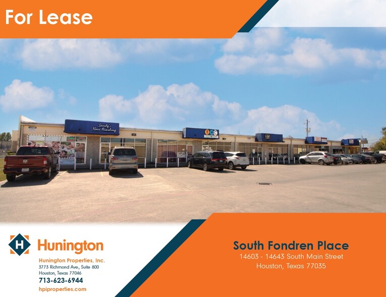 14603-14643 Main St, Houston, TX for lease - Building Photo - Image 1 of 1