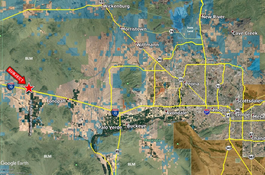 Interstate 10, Tonopah, AZ for sale - Aerial - Image 3 of 3