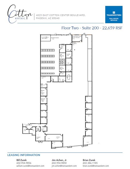 4025 E Cotton Center Blvd, Phoenix, AZ for sale - Floor Plan - Image 1 of 1