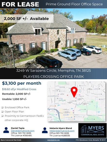 3249 W Sarazen's Cir, Memphis, TN for lease - Building Photo - Image 3 of 5